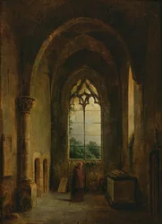 Interior of a Cloister